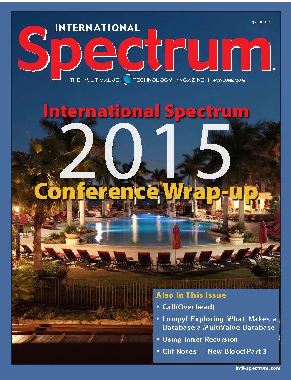 International Spectrum 2015 MultiValue Conference Recap